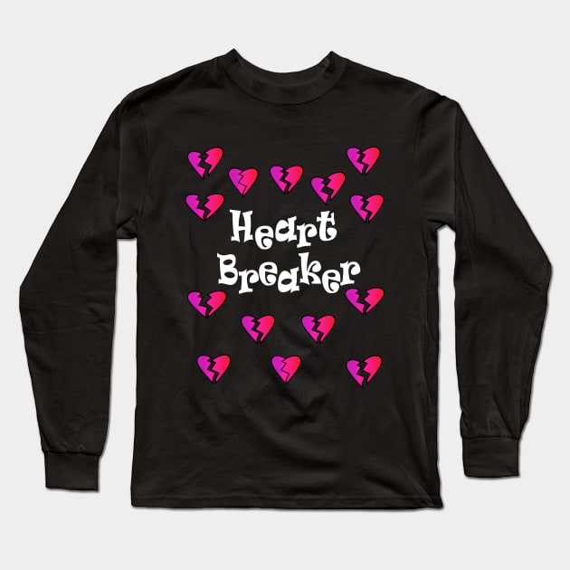 Heartbreaker Long Sleeve T-Shirt by IronLung Designs